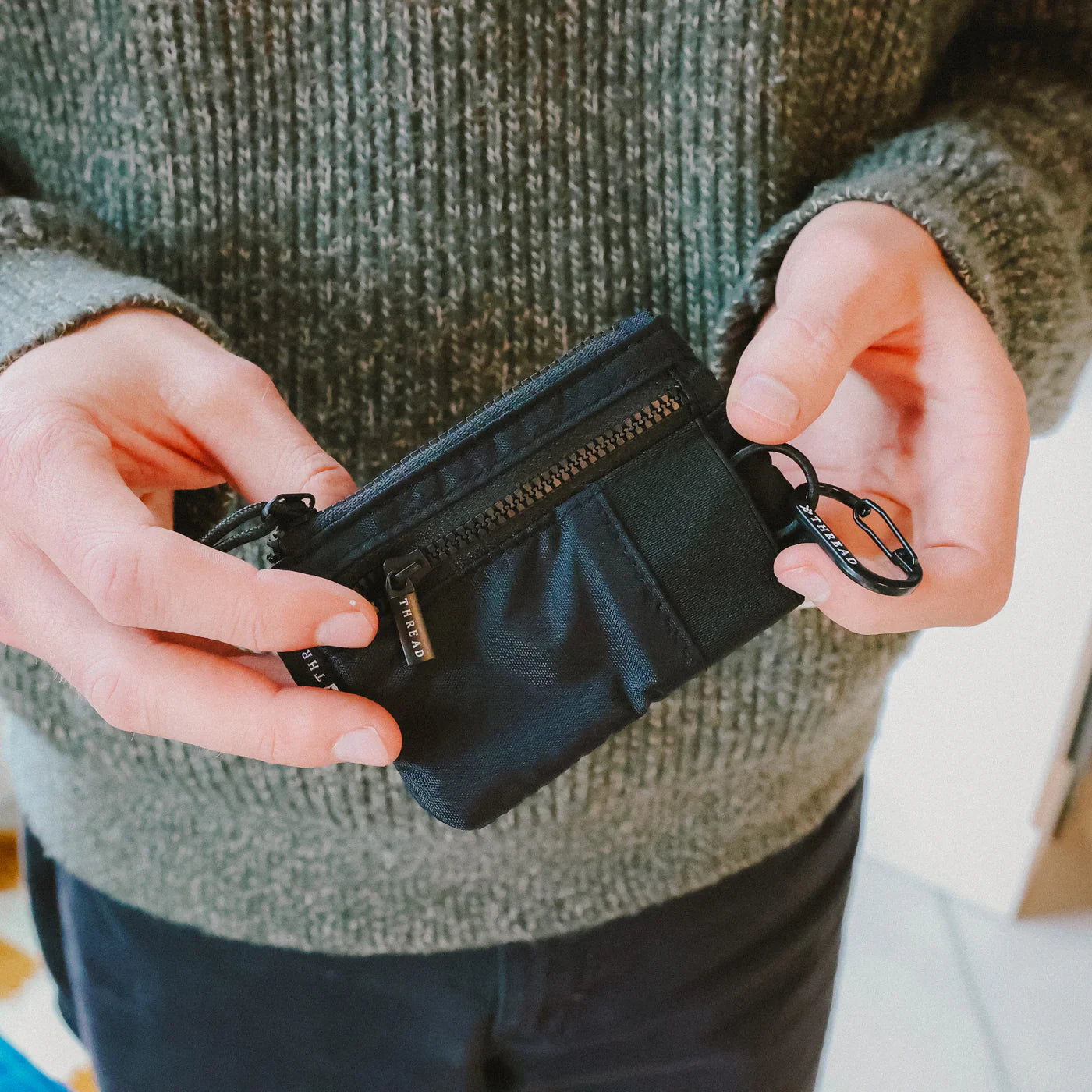 Black - Adventure Pouch Wallet