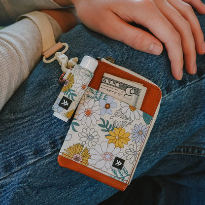 Blossom Zipper Wallet