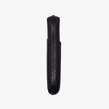 Black Zipper Wallet