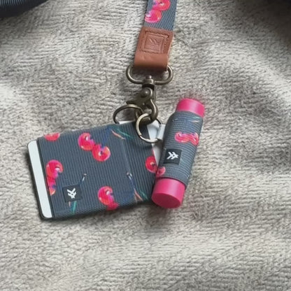 Blossom - Chapstick Holder Keychain