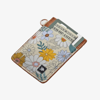 Blossom - Vertical Leather Wallet